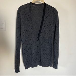 Soft cardigan polka dots